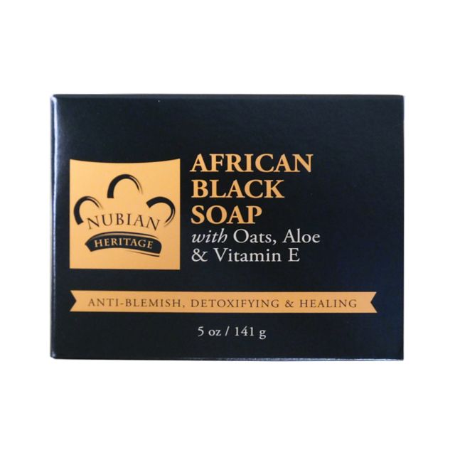 Nubian Heritage Detoxifying Bar Soap Bath and Body Skincare 5 oz