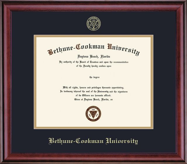 Bethune-Cookman University 8.5 x 11 Classic Diploma Frame