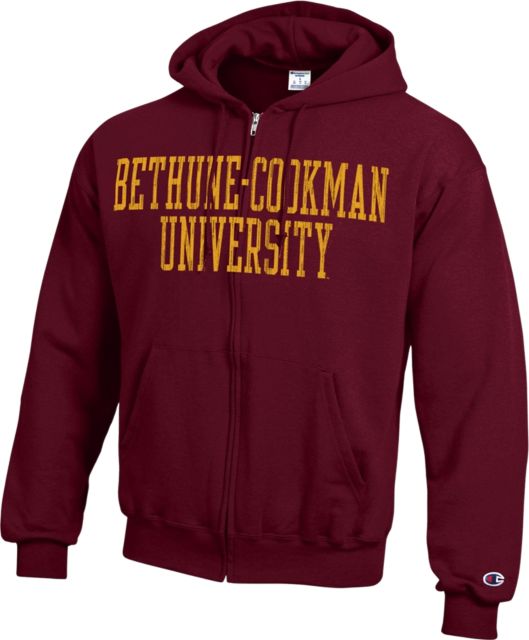 Bethune-Cookman University Full Zip Hooded Sweatshirt