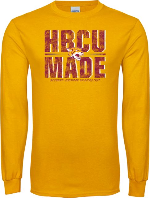 Bethune Cookman Long Sleeve T Shirt HBCU MADE - ONLINE ONLY