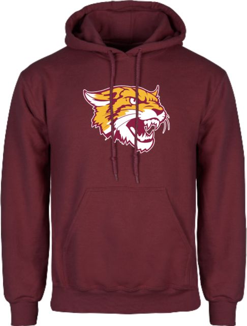 Bethune Cookman Fleece Hoodie Wildcat Head - ONLINE ONLY