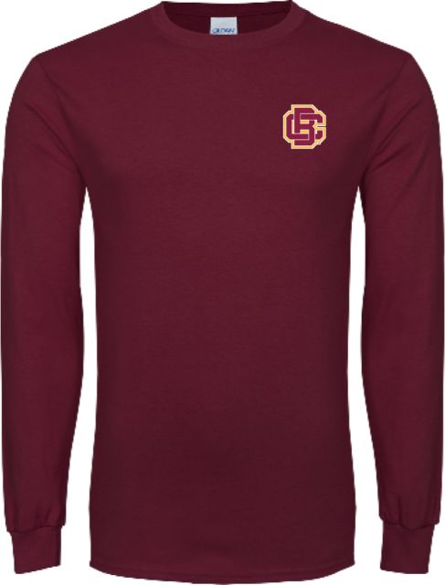 Bethune Cookman Long Sleeve T Shirt Primary Mark - ONLINE ONLY