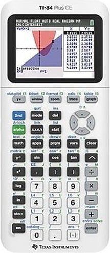CALCULATOR TI-84 PLUS CE WHITE